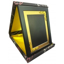 Batik Plaque in Box FC171A 9x11in (Black)